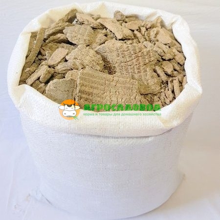 Жмых подсолнечника (мешок 25 кг) купить в интернет-магазине Agrosadovod.ru